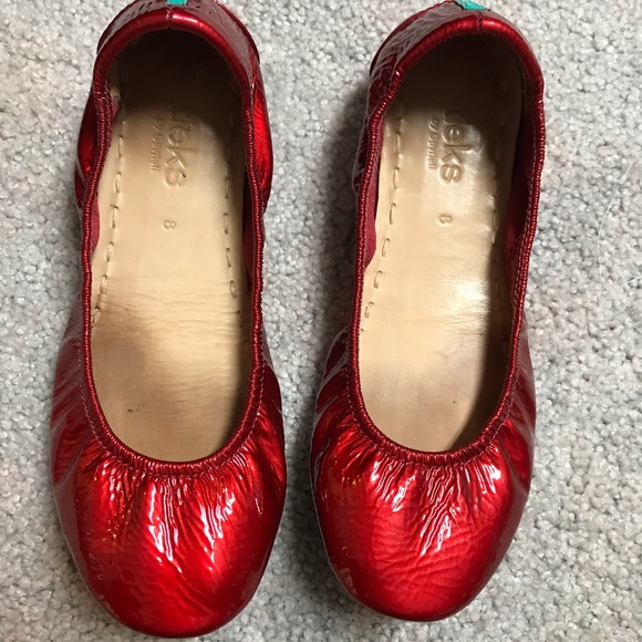 red diamond tieks size 6
